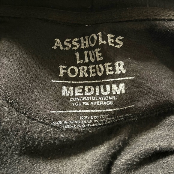 ALF Black Hoodie Pullover sz Medium - Picture 6 of 7